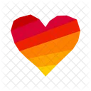 Heart made of rags  Icon