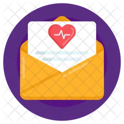 Heart Mail  Icon