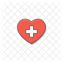 Medical Love Heart Icon