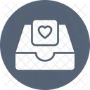 Heart Message Storage  Icon