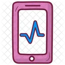Cardiology Clinic Heartbeat Icon