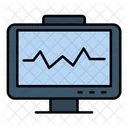 Medical Heart Monitoring Icon