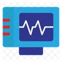 Medical Heart Monitoring Icon