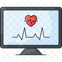 Heart Monitoring Icon