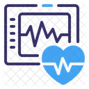 Heart Monitoring Medical Icon