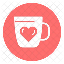 Heart Mug  Icon