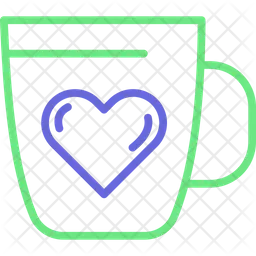 Heart Mug  Icon