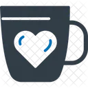 Heart Mug Heart On Mug Love Symbol Icon