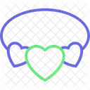 Heart Necklace Heart Love Icon