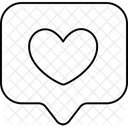 Heart Notification  Icon