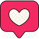 Heart Notification  Icon