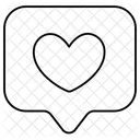 Heart Notification Love Valentine Icon
