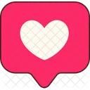 Heart Notification  Icon