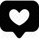 Heart Notification Love Valentine Icon
