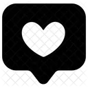 Heart Notification Love Valentine Icon