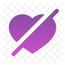 Heart Off Icon