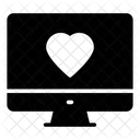Heart On Screen  Icon