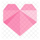 Heart Origami  Icon