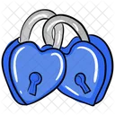 Heart Padlock Security Protective Padlock Icon