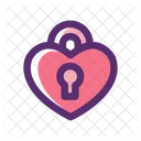 Heart Padlock Icon