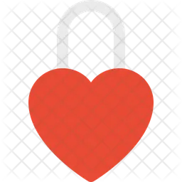 Heart Padlock  Icon