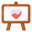 Heart Painting  Icon