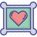 Heart Paper Heart Card Love Card Icon