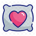 Heart Pillow Love Cuddle Icon