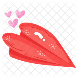 Heart Plane  Icon