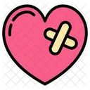 Heart Plaster Love Valentine Icon