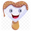 Heart Popsicle Dessert Ice Cream Icon