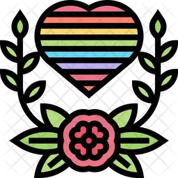 Heart Pride  Icon