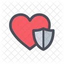 Heart Protect Healthcare Protection Icon