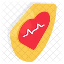 Heart Security Heart Protection Cardio Security Icon