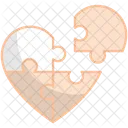 Heart Puzzle Icône