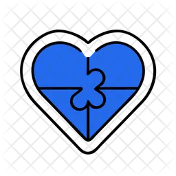 Heart puzzle  Icon