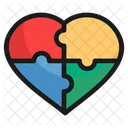 Heart Puzzle  Icon