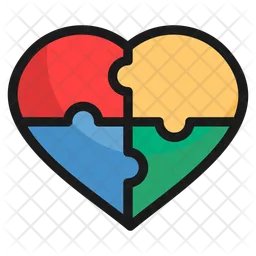 Heart Puzzle  Icon