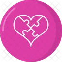 Heart puzzle  Icon