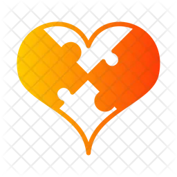 Heart puzzle  Icon