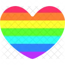 Heart Rainbow  Icon