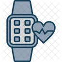 Heart Rate Smartwatch Smart Watch Icon