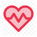 Heart Rate Heartbeat Love Icon