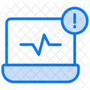 Heart Rate Healthcare Cardiogram Icon