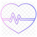 Heart Rate Cardiology Heartbeat 아이콘