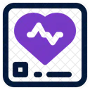Heart Rate Pulse Beat Icon