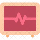 Heart Rate Medical Icon