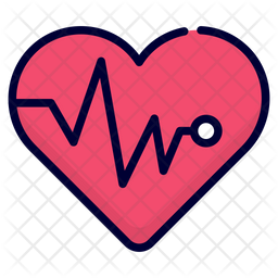 Download Free Heart Rate Icon Of Colored Outline Style Available In Svg Png Eps Ai Icon Fonts