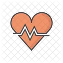 Heart Geart Rate Heartbeat Icône