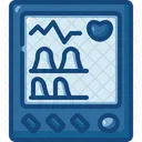 Heart Rate Heart Rate Monitor Cardiogram Icon